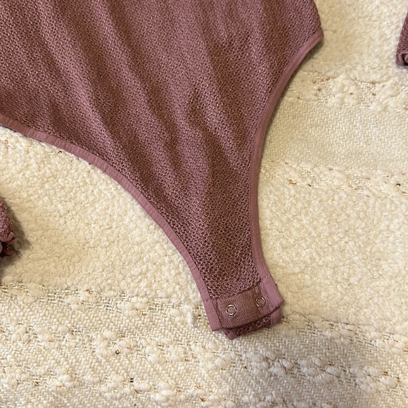 Free People Make it a Mock bodysuit - Picture 3 of 5